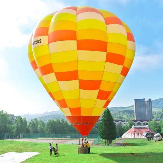 ルスツリゾートの熱気球