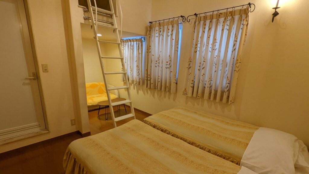 ロフトベッドのあるお部屋