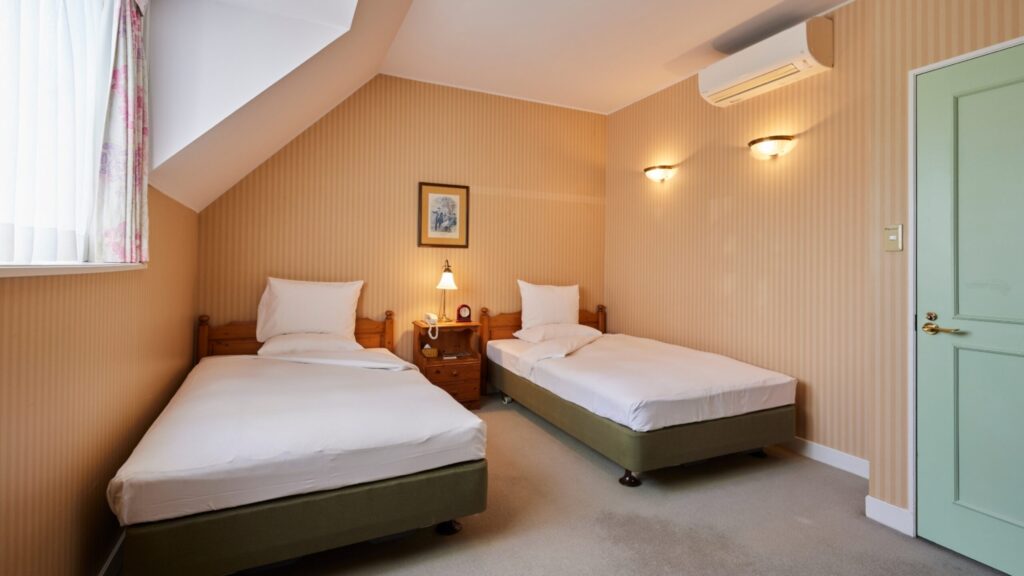 広々としたベッドルームが2階に2部屋！