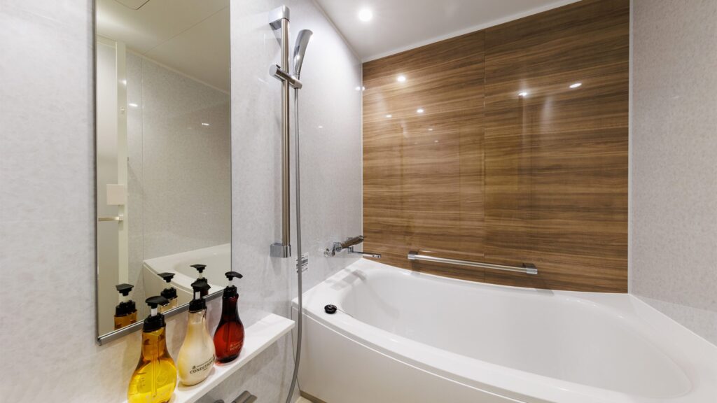 全部屋、お風呂に洗い場あり！