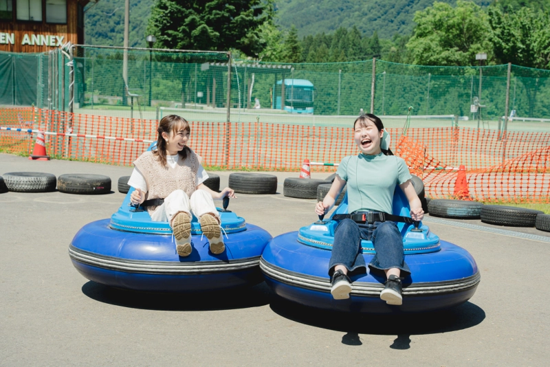 バンパーカー。めっちゃ楽しそう！