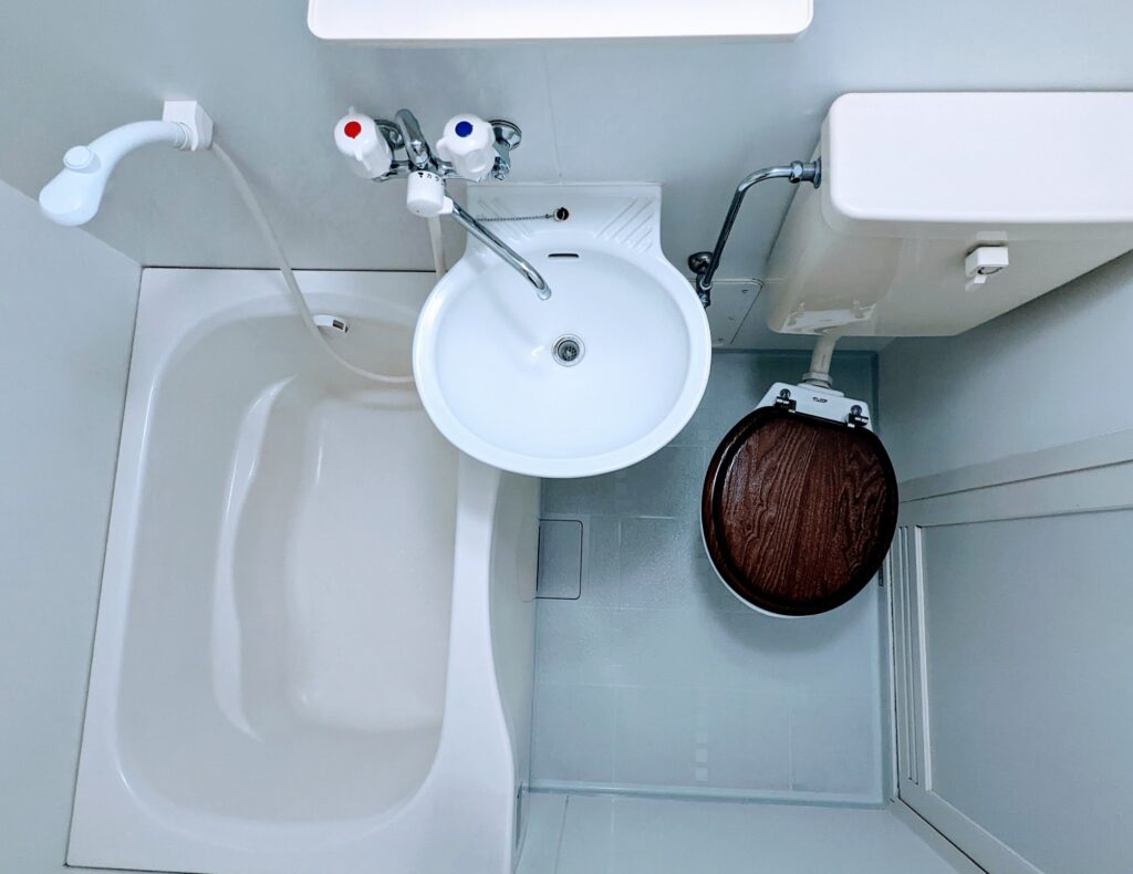 全部屋ユニットバス