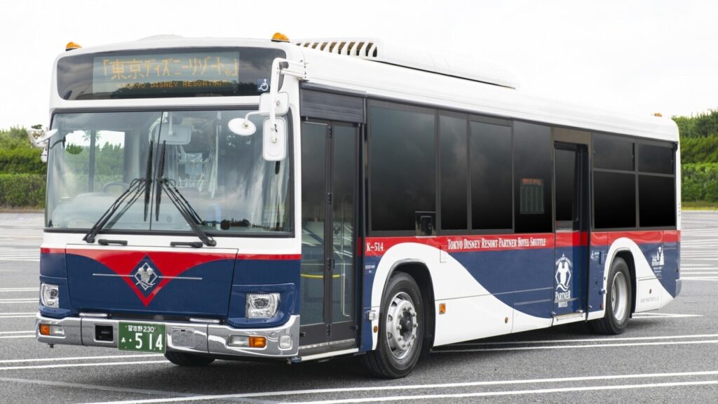 TDRまでの無料送迎バス