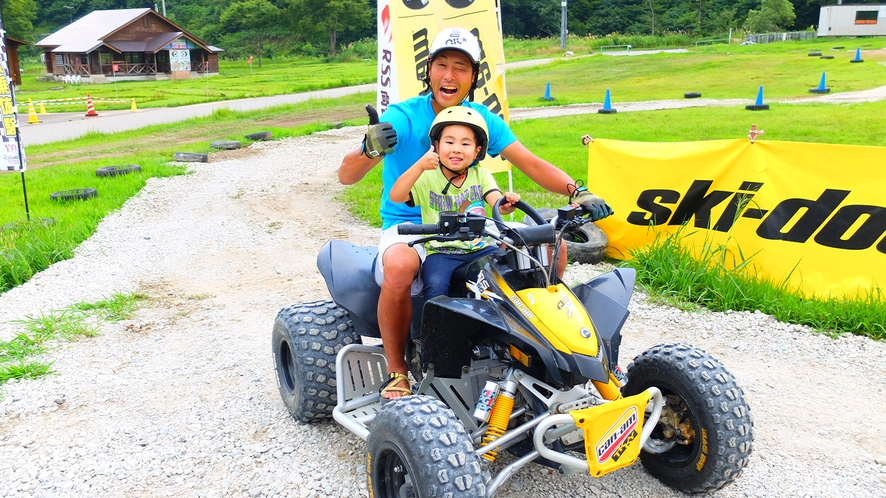 NASPAニューオータニの四輪バギー