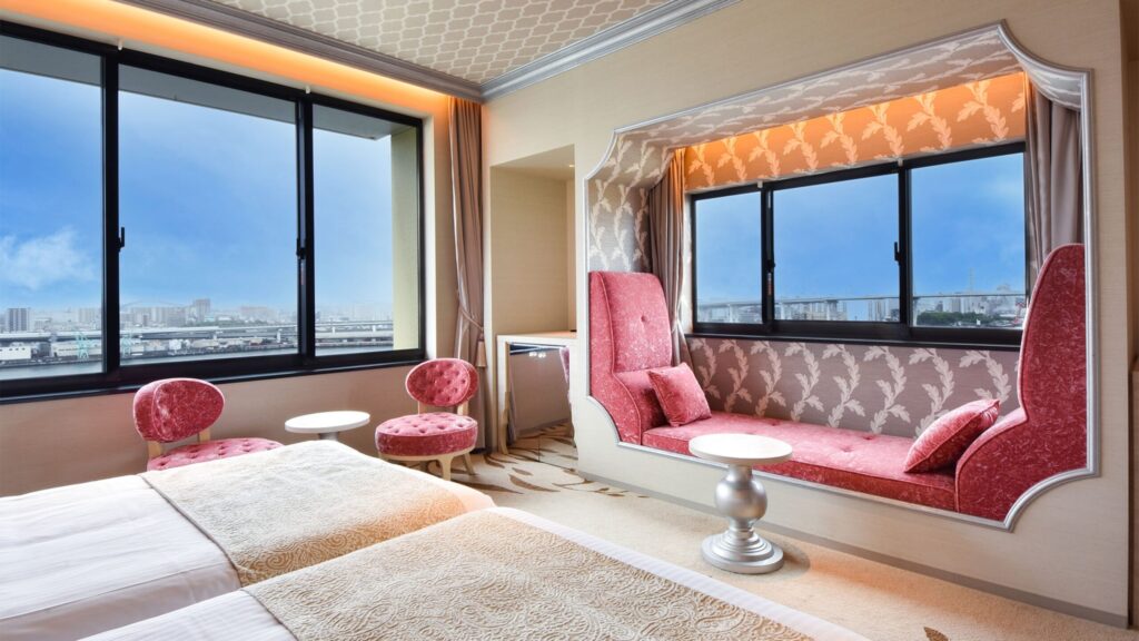 女の子が喜びそうなきらきらコーナールーム