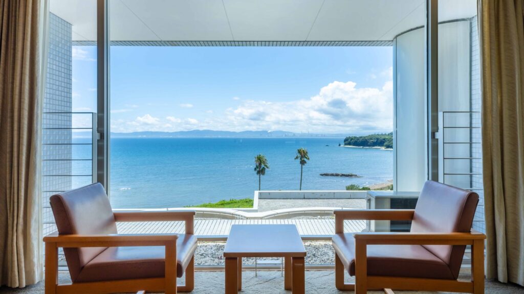 南館のお部屋からの絶景