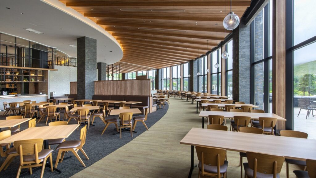 レストランがとにかく広い！その為デメリットも・・・