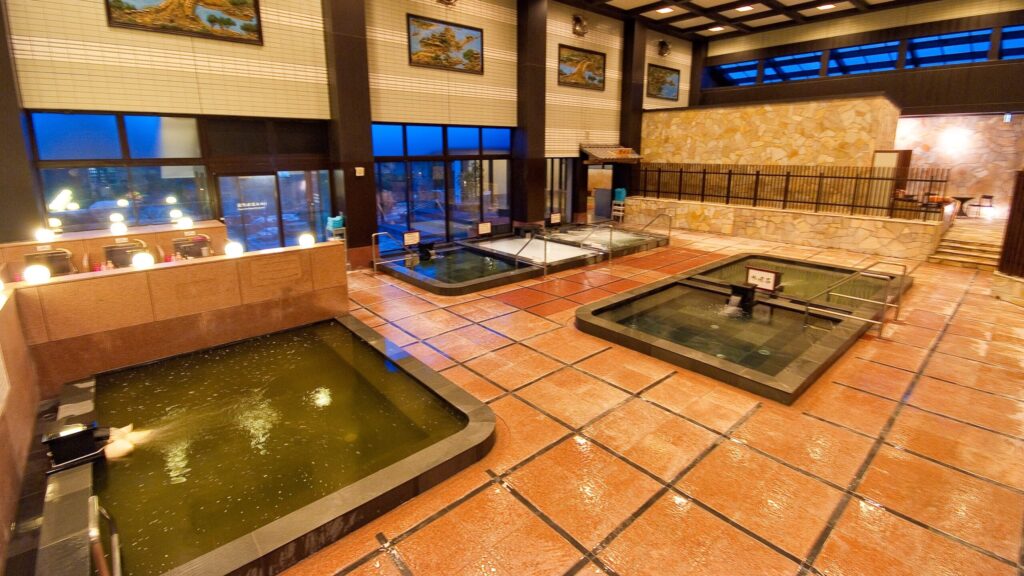 内風呂も広々です！