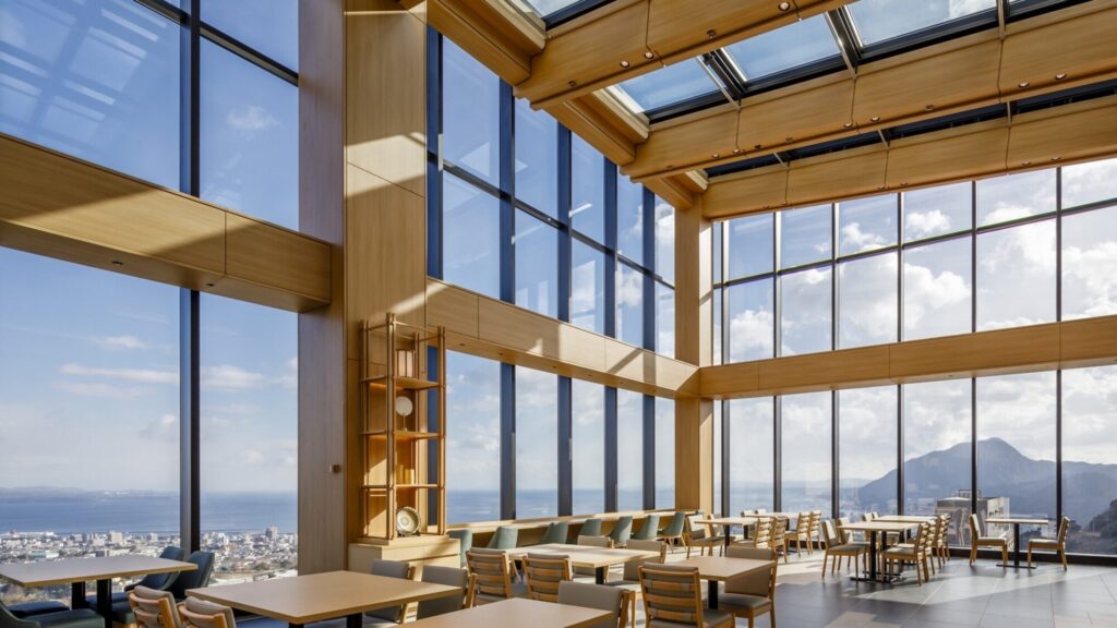 和ダイニング星からの絶景が素敵!