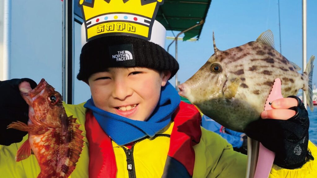 船での釣り体験！