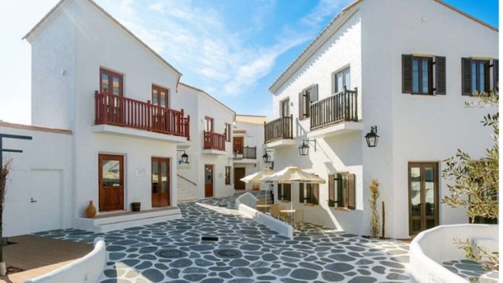 ミノルカゾーンの街並み