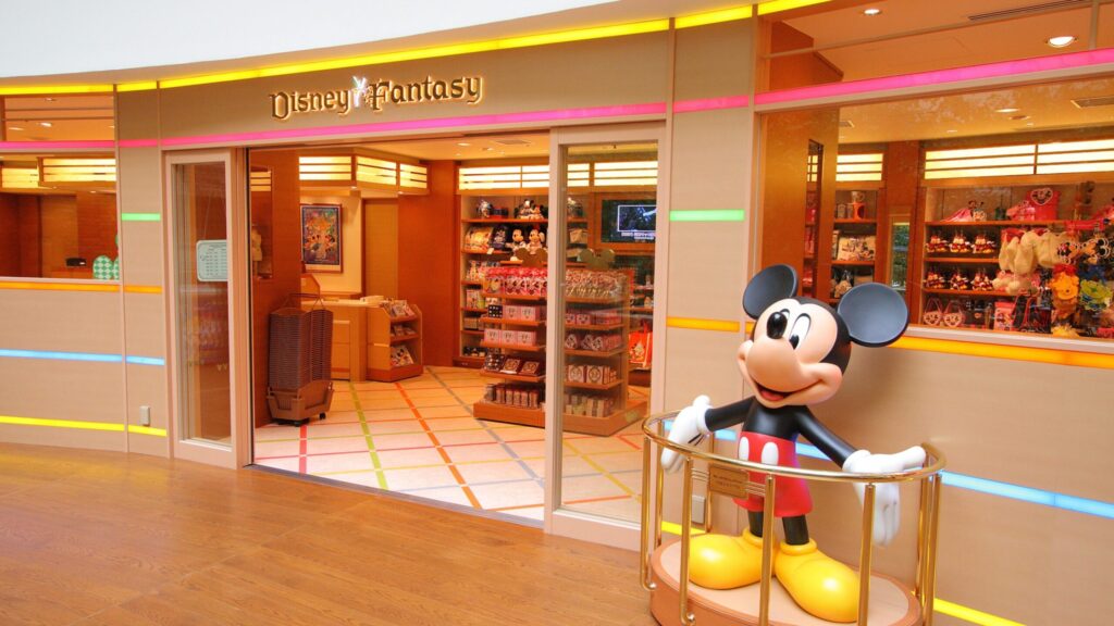 舞浜ビューホテル内のディズニーショップ!