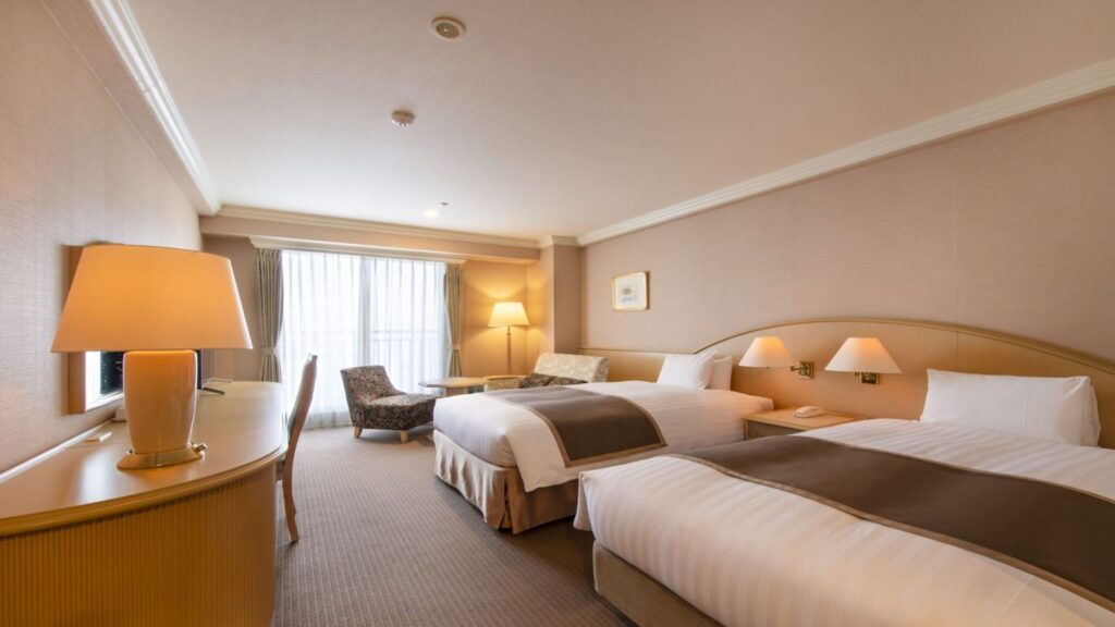 ホテル＆コンベンション側の部屋！
