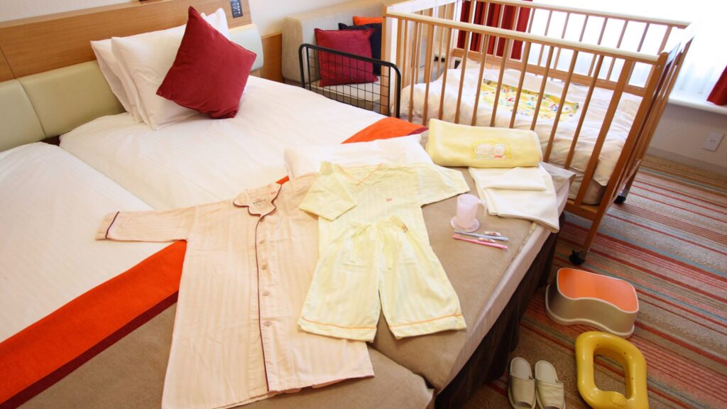 子供用の貸し出し品も充実!