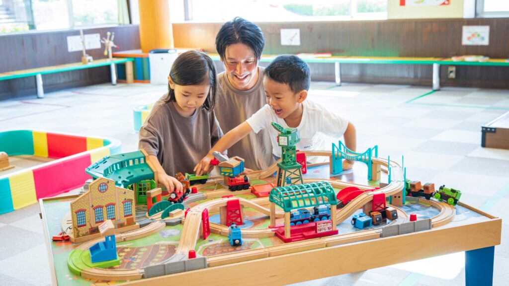 おもちゃの部屋は楽しそうなおもちゃがたくさん！