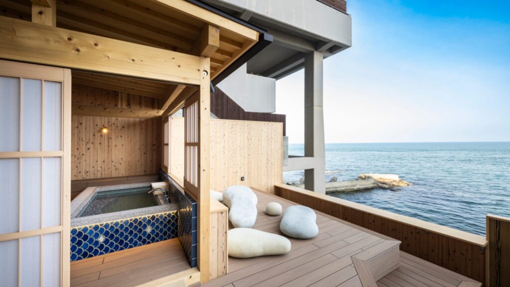 露天風呂付客室！何種類かあります！