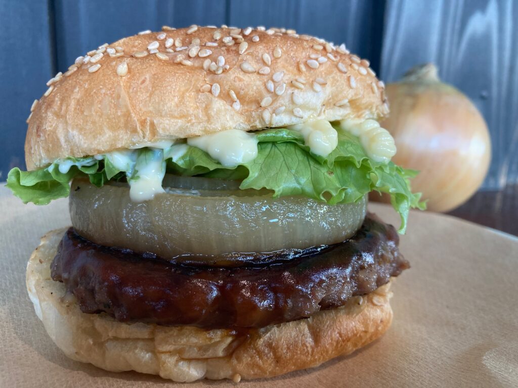 口コミ絶賛のハンバーガー！