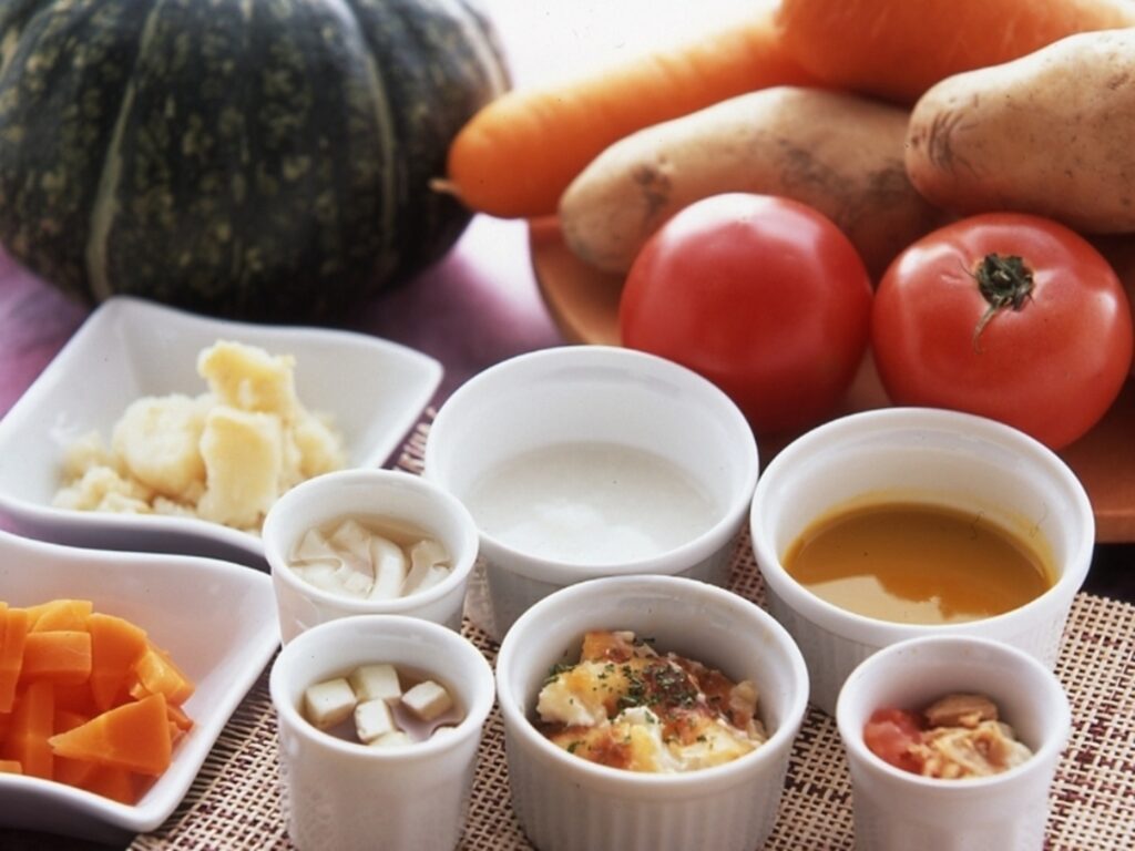 バイキングでは離乳食も！