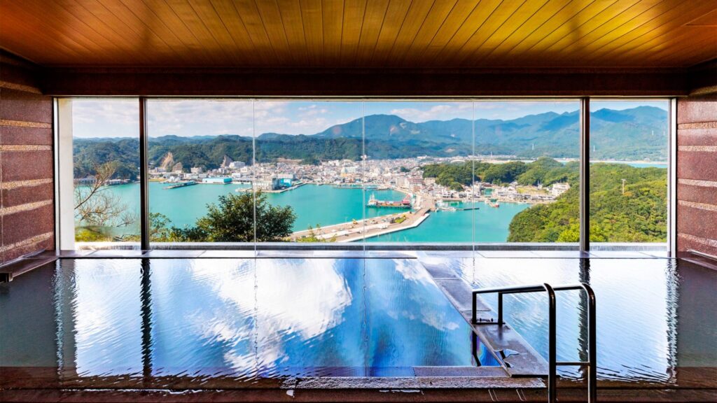 山上館宿泊者専用の遙峰の湯