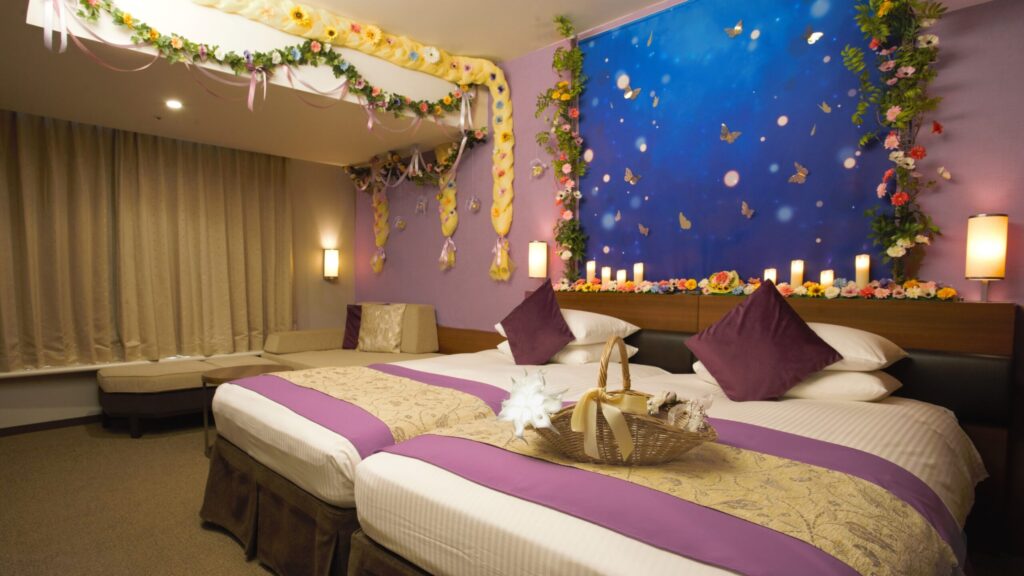 期間限定のグローイングフラワールーム