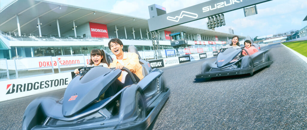 何と本物のコースが子供でも運転できる！