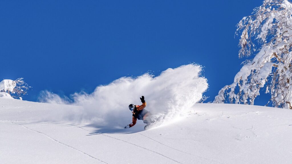 雪質最高のルスツのゲレンデ