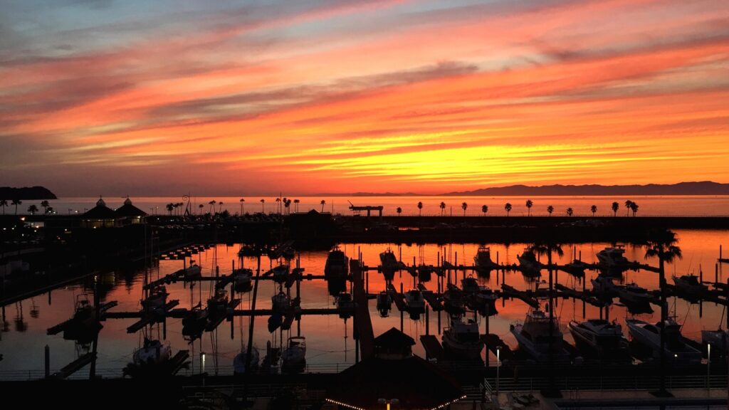 「日本の夕日百選」に選ばれている夕日！
