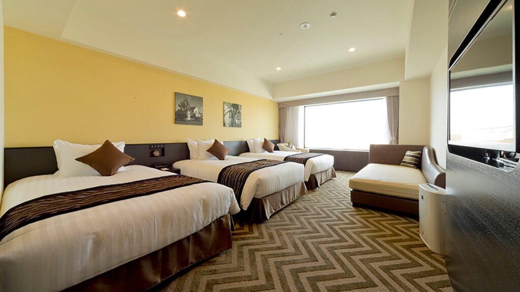 お部屋はこんな感じ