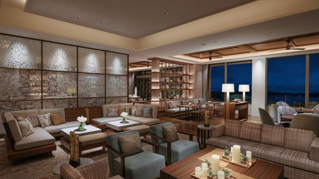 インターコンチネンタル万座のクラブラウンジ