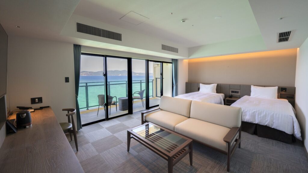 43平米のプレミアムツイン