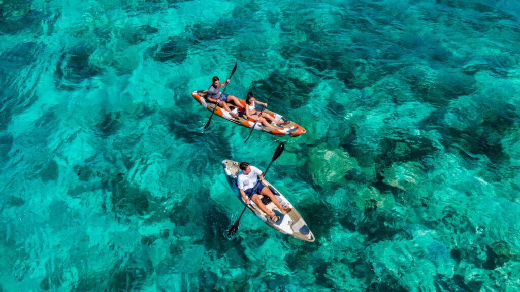 インターコンチネンタル万座のシーカヤック