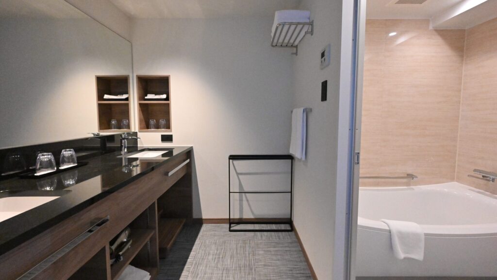 完全独立の新館のお風呂