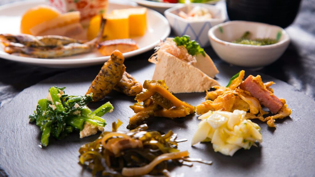 ラグナガーデンホテルの和食